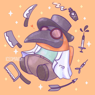“Plague Doctor” Avatar for Naomi Tachi